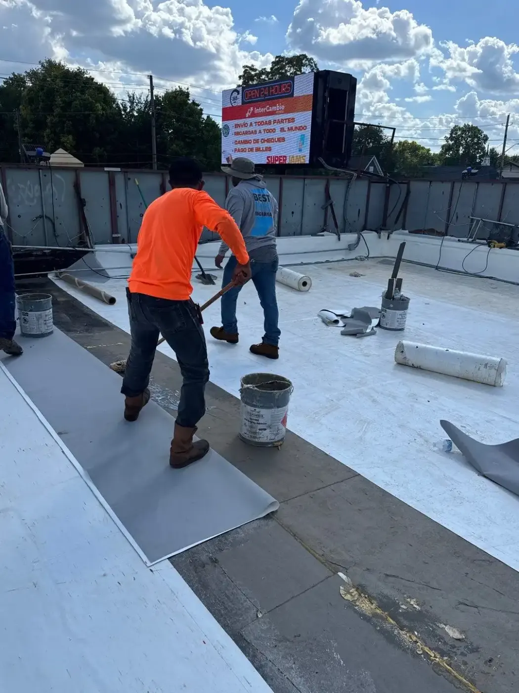 Membrane repair completed in Veedersburg